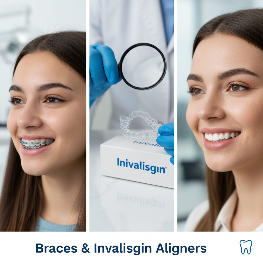 Braces & Invisalign Aligners